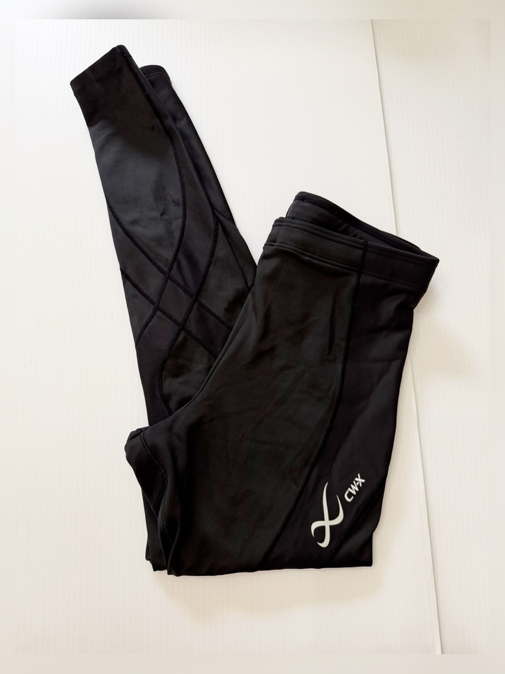 CW-X Black Endurance Pre Performance Tights Size Small